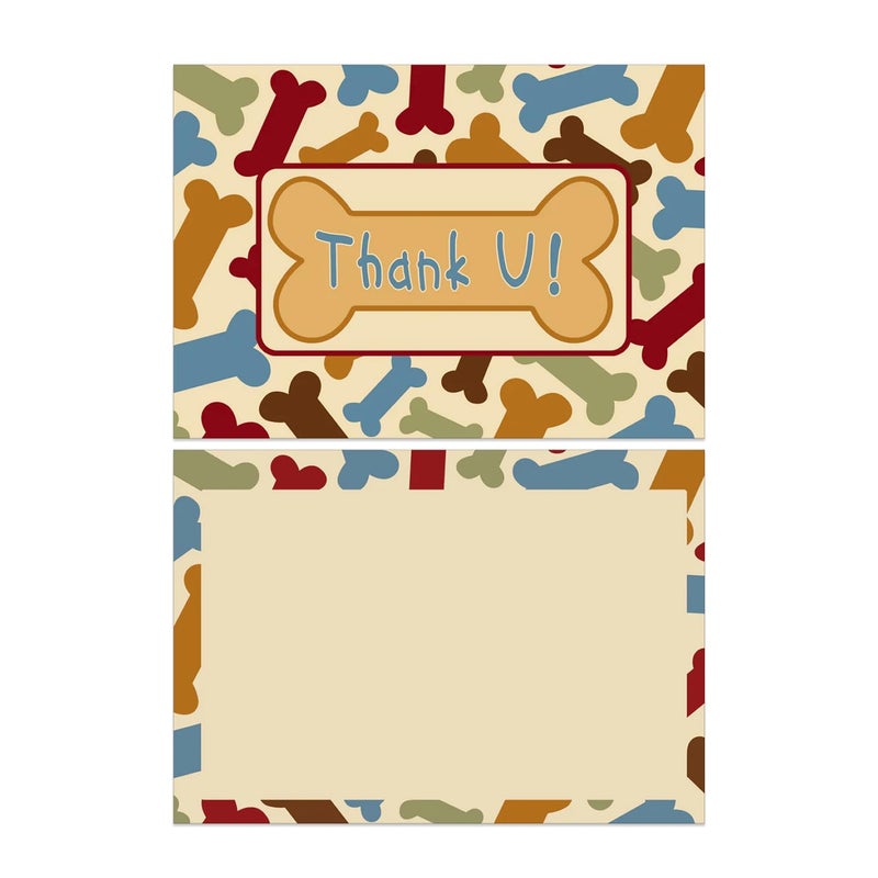 Dog Speak "Thank U!" Pet Thank You Greeting Card â€“ Appreciation Card for Pet Lovers - Image 4